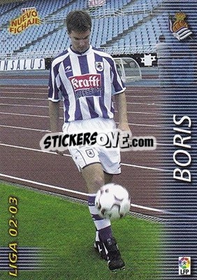 Cromo Boris - Liga 2002-2003. Megafichas - Panini