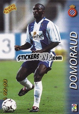 Sticker Domoraud - Liga 2002-2003. Megafichas - Panini
