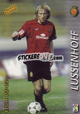 Sticker Lussenhoff - Liga 2002-2003. Megafichas n. 422 - Panini