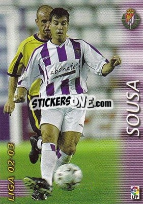 Cromo Sousa - Liga 2002-2003. Megafichas - Panini
