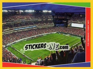 Sticker Estadio Lincoln Financial Field, Filadelfia - Copa América Centenario. USA 2016 - Navarrete