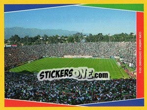 Sticker Estadio Rose Bowl, Los Angeles - Copa América Centenario. USA 2016 n. 9 - Navarrete