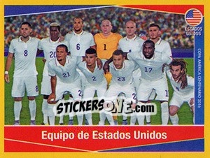 Sticker Equipo - Copa América Centenario. USA 2016 - Navarrete