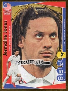 Sticker Jermaine Jones - Copa América Centenario. USA 2016 n. 23 - Navarrete