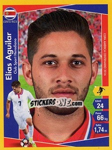 Sticker Elías Aguilar - Copa América Centenario. USA 2016 n. 55 - Navarrete