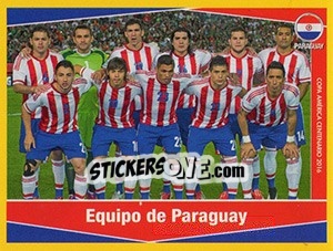 Sticker Equipo - Copa América Centenario. USA 2016 n. 62 - Navarrete