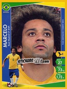Sticker Marcelo - Copa América Centenario. USA 2016 - Navarrete