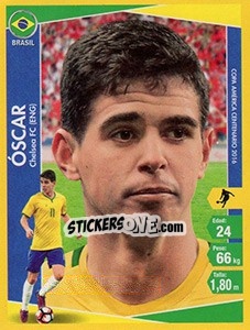 Sticker Óscar - Copa América Centenario. USA 2016 - Navarrete