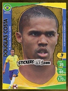 Sticker Douglas Costa - Copa América Centenario. USA 2016 n. 91 - Navarrete