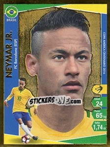 Figurina Neymar Jr. - Copa América Centenario. USA 2016 - Navarrete