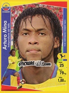 Sticker Arturo Mina - Copa América Centenario. USA 2016 n. 102 - Navarrete