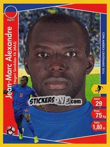 Sticker Jean-Marc Alexandre - Copa América Centenario. USA 2016 n. 123 - Navarrete