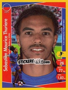 Sticker Sebastien Maurice Thuriere - Copa América Centenario. USA 2016 n. 125 - Navarrete