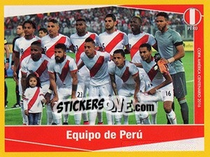 Sticker Equipo - Copa América Centenario. USA 2016 n. 130 - Navarrete