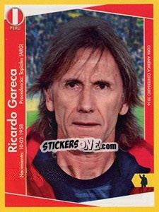 Figurina Ricardo Gareca (entrenador) - Copa América Centenario. USA 2016 - Navarrete