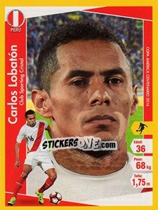 Sticker Carlos Lobatón - Copa América Centenario. USA 2016 n. 138 - Navarrete