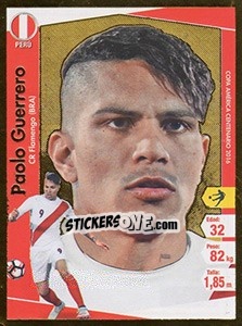 Sticker Paolo Guerrero - Copa América Centenario. USA 2016 - Navarrete