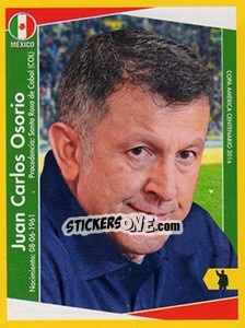 Sticker Juan Carlos Osorio (entrenador) - Copa América Centenario. USA 2016 n. 148 - Navarrete