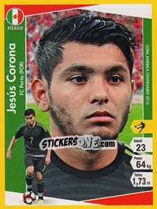 Sticker Jesús Corona - Copa América Centenario. USA 2016 n. 161 - Navarrete