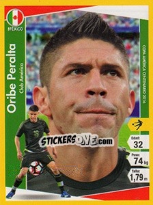 Sticker Oribe Peralta - Copa América Centenario. USA 2016 n. 163 - Navarrete