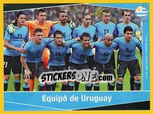 Sticker Equipo - Copa América Centenario. USA 2016 - Navarrete