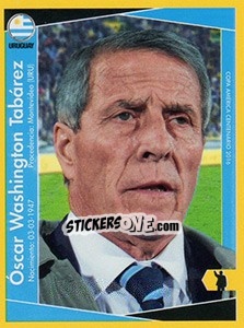 Figurina Óscar Washington Tabárez (entrenador)