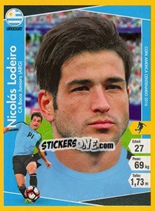 Sticker Nicolás Lodeiro - Copa América Centenario. USA 2016 - Navarrete