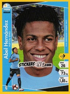 Sticker Abel Hernández - Copa América Centenario. USA 2016 n. 180 - Navarrete