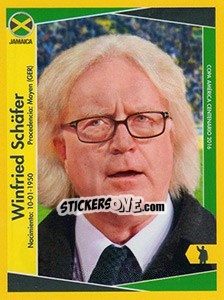 Sticker Winfried Schäfer (entrenador) - Copa América Centenario. USA 2016 - Navarrete