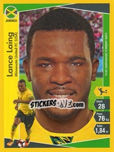 Sticker Lance Laing - Copa América Centenario. USA 2016 n. 184 - Navarrete