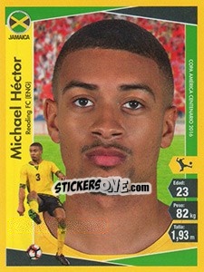 Sticker Michael Héctor - Copa América Centenario. USA 2016 n. 187 - Navarrete