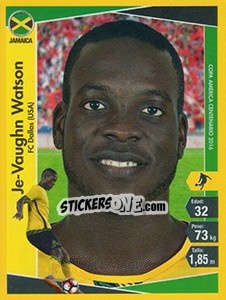 Sticker Je-Vaughn Watson - Copa América Centenario. USA 2016 n. 191 - Navarrete