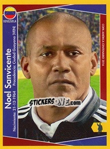 Sticker Noel Sanvicente (entrenador) - Copa América Centenario. USA 2016 - Navarrete