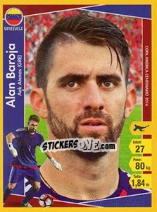 Sticker Alain Baroja - Copa América Centenario. USA 2016 n. 200 - Navarrete