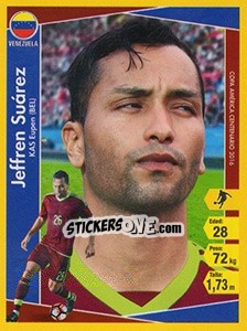 Sticker Jeffren Suárez - Copa América Centenario. USA 2016 n. 209 - Navarrete