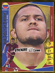 Sticker José Salomón Rondón - Copa América Centenario. USA 2016 n. 210 - Navarrete