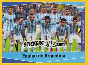 Sticker Equipo - Copa América Centenario. USA 2016 n. 215 - Navarrete