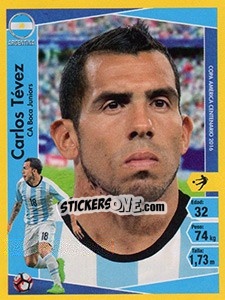 Sticker Carlos Tévez