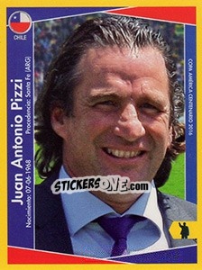 Cromo Juan Antonio Pizzi (entrenador)