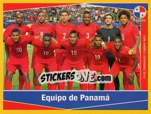 Sticker Equipo - Copa América Centenario. USA 2016 - Navarrete
