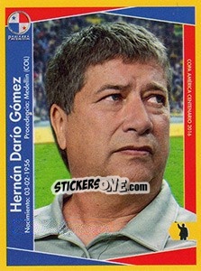 Cromo Hernán Darío Gómez (entrenador) - Copa América Centenario. USA 2016 - Navarrete