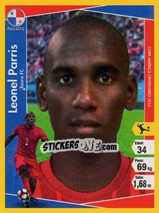 Sticker Leonel Parris - Copa América Centenario. USA 2016 n. 254 - Navarrete
