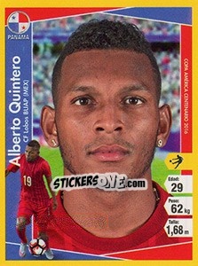 Sticker Alberto Quintero - Copa América Centenario. USA 2016 n. 261 - Navarrete