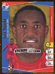Sticker Luis Tejada - Copa América Centenario. USA 2016 n. 264 - Navarrete