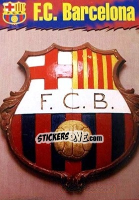 Sticker FC Barcelona - FC Barcelona 1996-1997 n. 1 - Panini
