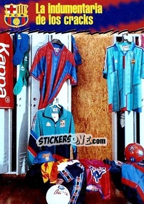 Sticker Uniforme - FC Barcelona 1996-1997 n. 4 - Panini