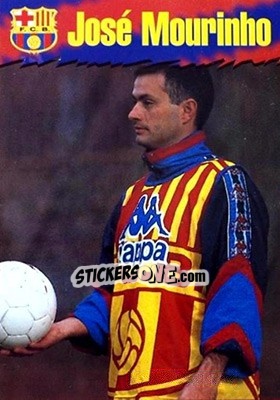 Cromo Mourinho - FC Barcelona 1996-1997 - Panini