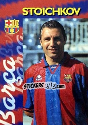 Sticker Stoichkov - FC Barcelona 1996-1997 n. 19 - Panini