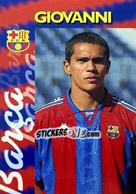 Figurina Giovanni - FC Barcelona 1996-1997 n. 21 - Panini