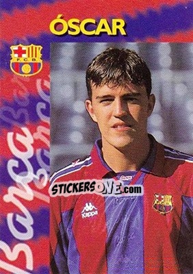 Cromo Oscar - FC Barcelona 1996-1997 - Panini